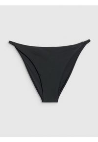 4f - 4F Dół od bikini damski - czarny M. Kolor: czarny. Materiał: dzianina, materiał #1