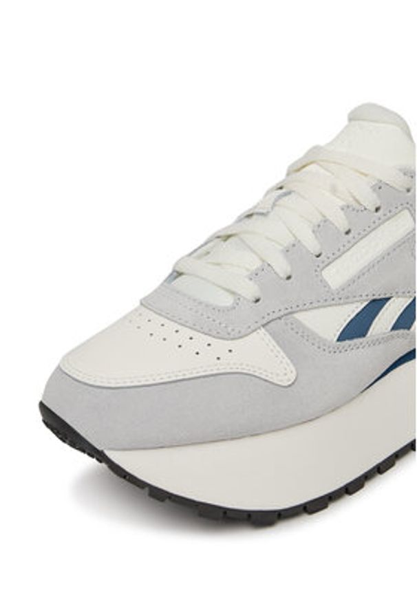 Reebok Sneakersy CLASSIC LEATHER TRIPLE LIFT 100211388 Biały. Kolor: biały. Materiał: zamsz, skóra. Model: Reebok Classic