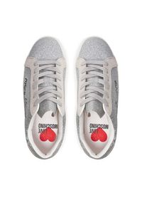 Love Moschino - LOVE MOSCHINO Sneakersy JA15512G0IJK190A Srebrny. Kolor: srebrny #5
