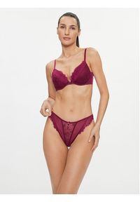 Hunkemöller Biustonosz z fiszbiną Sia Pp 204058 Fioletowy. Kolor: fioletowy