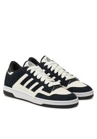 Adidas - adidas Sneakersy Rapid Court Low JP5255 Czarny. Kolor: czarny. Materiał: skóra #4