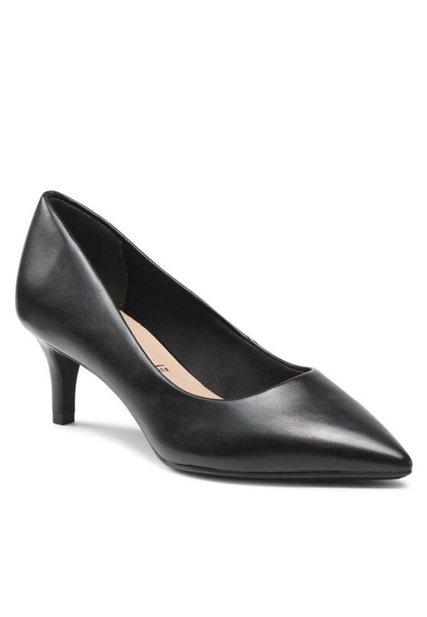 Półbuty Tamaris. Kolor: czarny