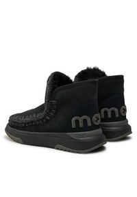 Mou Śniegowce Eskimo Jogger Glitter FW421001A Czarny. Kolor: czarny. Materiał: skóra, zamsz #7