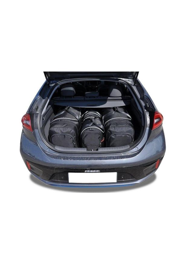 KJUST - Torby Do Bagażnika Hyundai Ioniq Ev 2016-2019 4Szt Kjust. Kolor: czarny. Styl: sportowy