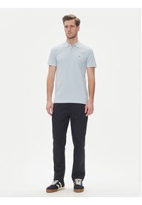 Lee Polo Pique 112363784 Błękitny Regular Fit. Typ kołnierza: polo. Kolor: niebieski. Materiał: bawełna #3