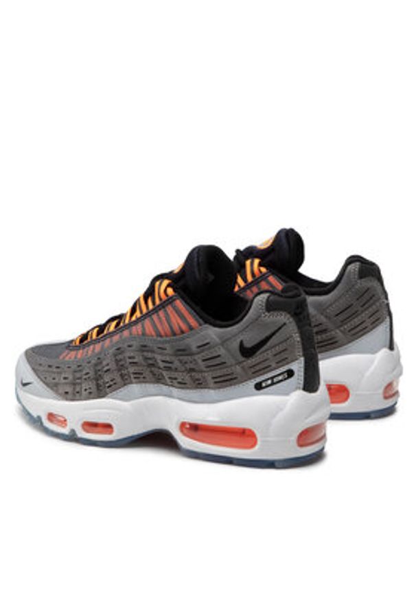Nike Sneakersy Air Max 95/Kim Jones DD1871-001 Szary. Kolor: szary. Materiał: zamsz, skóra. Model: Nike Air Max