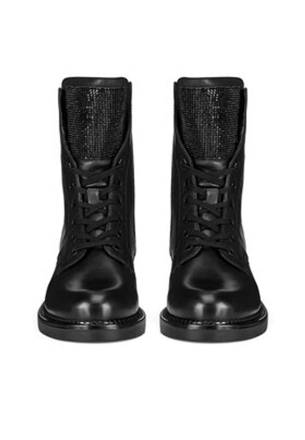 MEXX Trzewiki MICP1710143W MABEL PINA Czarny. Kolor: czarny. Materiał: skóra