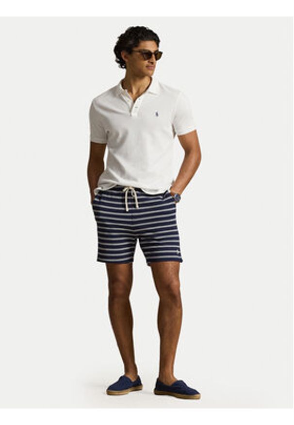 Polo Ralph Lauren Szorty materiałowe 710B14506002 Granatowy Regular Fit. Kolor: niebieski. Materiał: bawełna