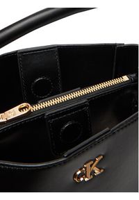 Calvin Klein Torebka Ck Bucket With Strap LV04F3174G Czarny. Kolor: czarny. Materiał: skórzane #3