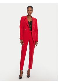 Rinascimento Chinosy CFC0126225003 Czerwony Slim Fit. Kolor: czerwony. Materiał: syntetyk