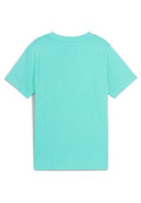 Koszulka Puma Ess 2 Color No.1 Logo Tee B, Dzieci. Kolor: niebieski. Materiał: bawełna, materiał