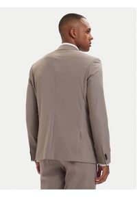 Hugo - HUGO Garnitur Arti-Hesten 50544524 Brązowy jasny Extra Slim Fit. Kolor: brązowy. Materiał: syntetyk #8