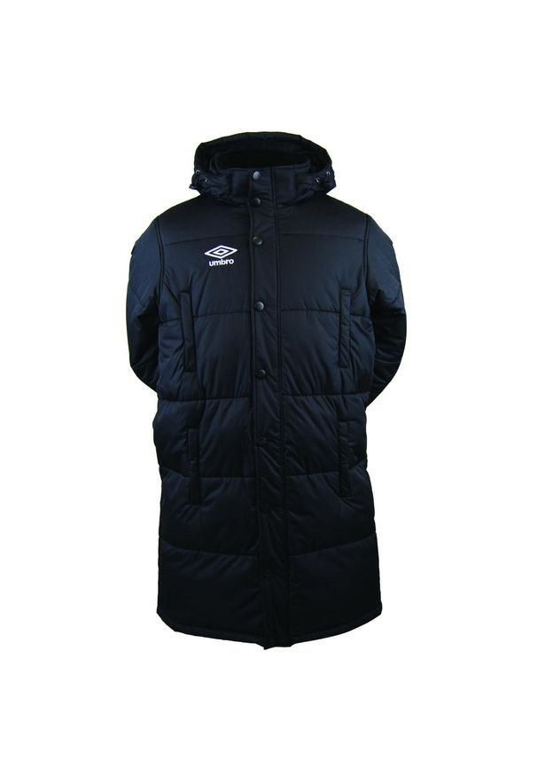Parka Umbro Pro Training. Kolor: czarny, wielokolorowy, biały. Sport: piłka nożna