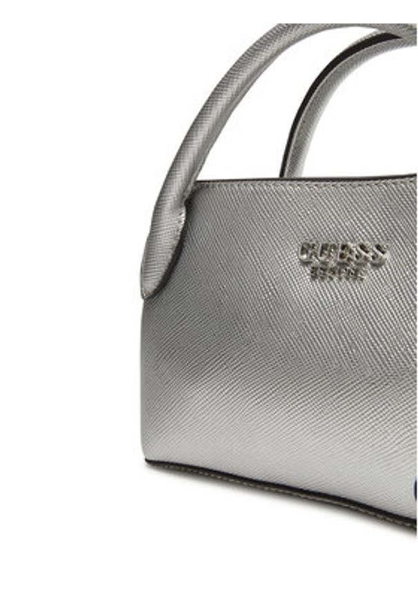 Guess Torebka HWZM96 43050 Srebrny. Kolor: srebrny. Materiał: skórzane