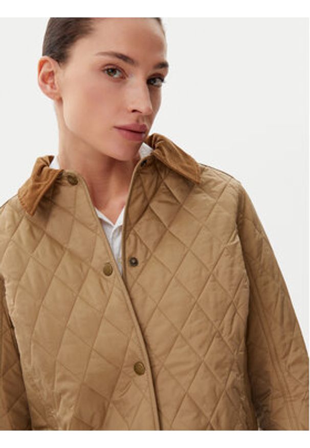 Barbour Kurtka przejściowa Annandale LQU0475BE93 Beżowy Regular Fit. Kolor: beżowy. Materiał: syntetyk