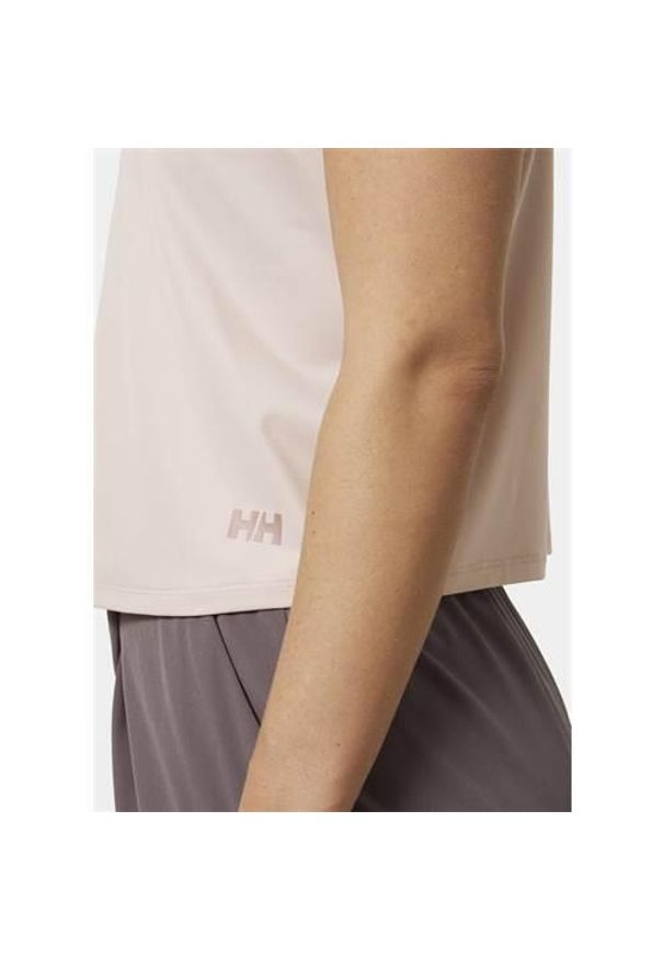 Koszulka treningowa damska Helly Hansen Ocean. Kolor: beżowy. Długość rękawa: bez rękawów