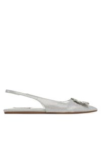 Steve Madden Czółenka Calista SM11003625 Srebrny. Kolor: srebrny. Materiał: materiał #1