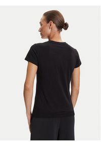 Liu Jo Sport T-Shirt TF5287 JS923 Czarny Regular Fit. Kolor: czarny. Materiał: bawełna. Styl: sportowy #4