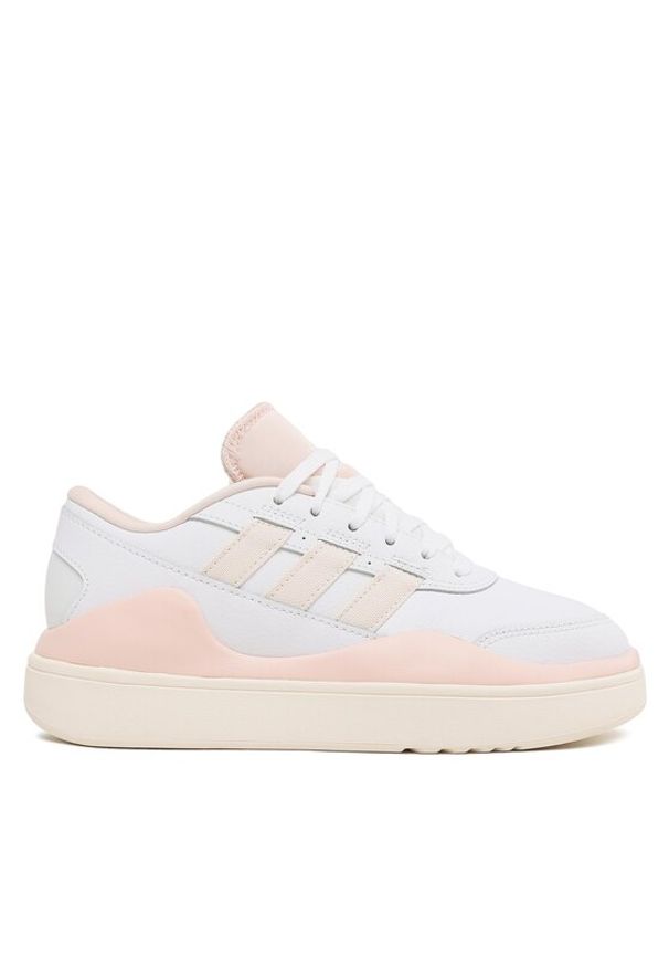 Adidas - adidas Sneakersy Osade IG7327 Biały. Kolor: biały. Materiał: skóra
