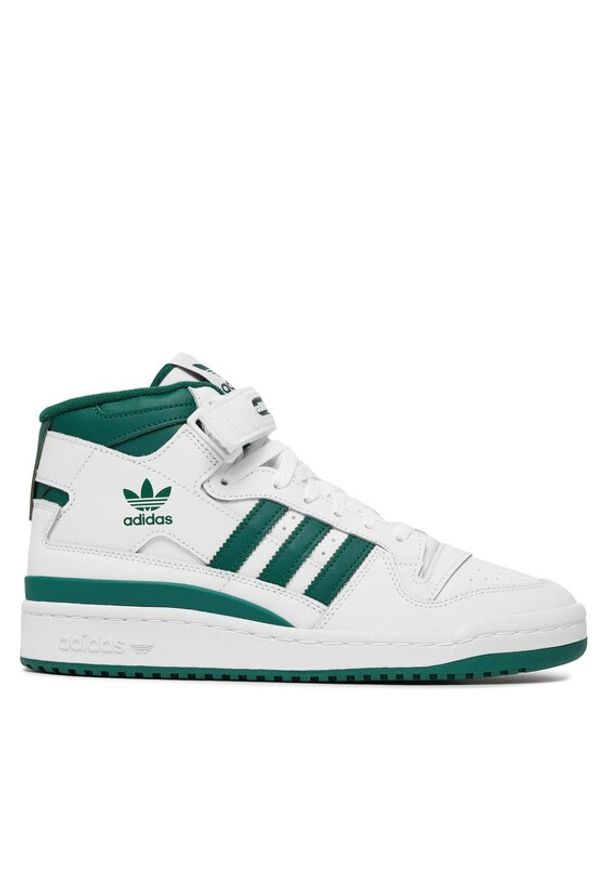 Adidas - adidas Sneakersy Forum Mid IG3758 Biały. Kolor: biały