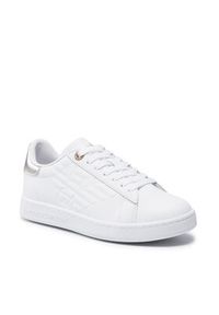 EA7 Emporio Armani Sneakersy X8X001 XCC51 R579 Biały. Kolor: biały. Materiał: skóra #6