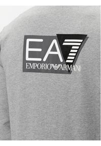 EA7 Emporio Armani Dres 3DPV52 PJ05Z 3905 Szary Regular Fit. Kolor: szary. Materiał: bawełna #5