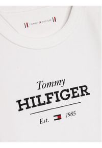 TOMMY HILFIGER - Tommy Hilfiger Body dziecięce Monotype Logo KN0KN01974 Biały. Kolor: biały. Materiał: bawełna #3