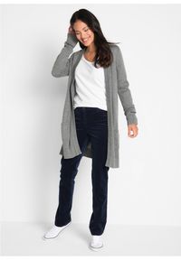 bonprix - Shirt w dopasowanym fasonie z długim rękawem. Okazja: na co dzień. Kolor: biały. Materiał: bawełna. Długość rękawa: długi rękaw. Długość: długie. Styl: casual #3