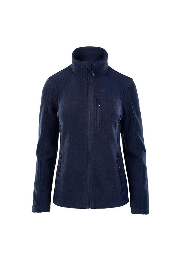 Hi-tec - Bluza Polarowa Damska Montes. Kolor: niebieski. Materiał: polar. Sezon: zima. Sport: turystyka piesza