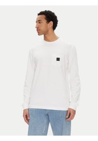 DC Shoes Bluza ADYKT03247 Biały Standard Fit. Kolor: biały. Materiał: bawełna