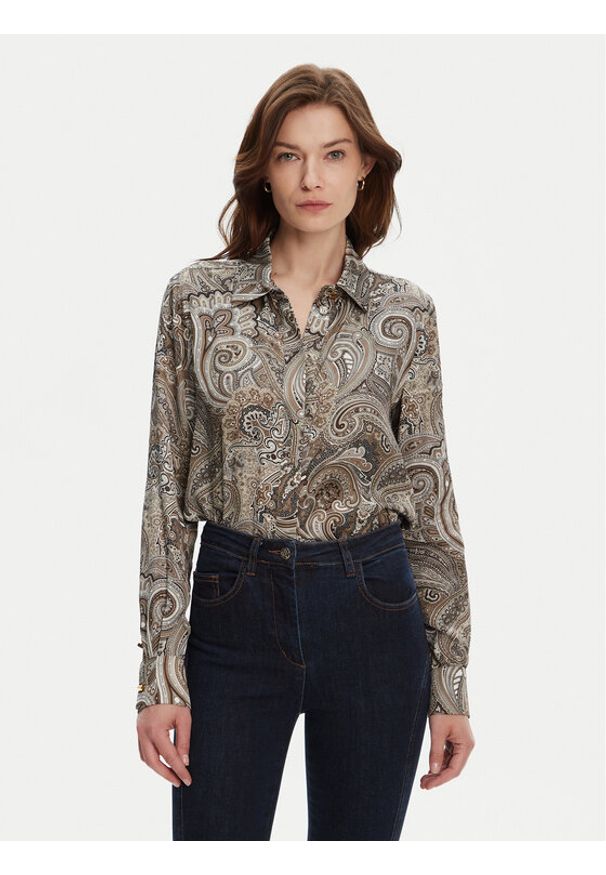 Marciano Guess Koszula 5GGH32 7298A Kolorowy Regular Fit. Materiał: wiskoza. Wzór: kolorowy