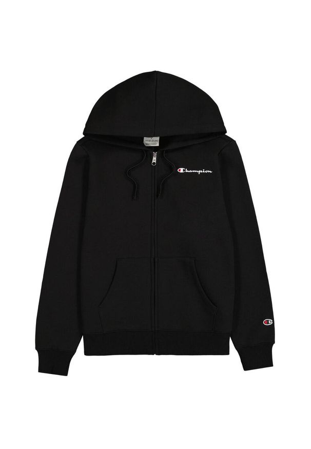 Bluza damska Champion Full Zip Hoodie. Kolor: czarny