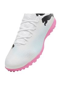 Buty piłkarskie Puma Future 7 Play Tt M 107726 01 białe. Kolor: biały. Materiał: materiał, dzianina, syntetyk. Szerokość cholewki: normalna. Sport: piłka nożna #6