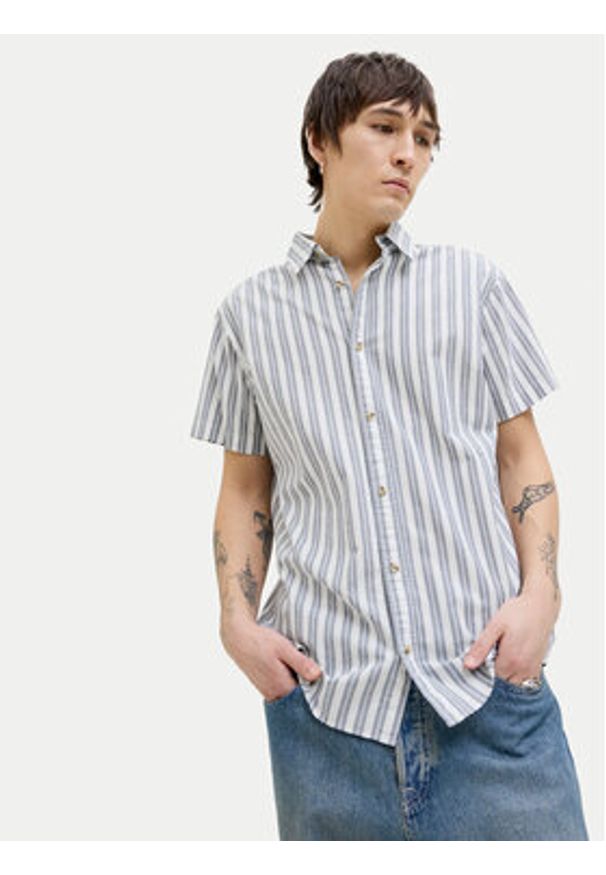 Jack & Jones - Jack&Jones Koszula Joshua 12269135 Niebieski Comfort Fit. Kolor: niebieski. Materiał: bawełna