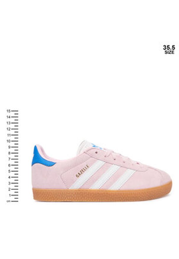 Adidas - adidas Sneakersy Gazelle JQ5995 Różowy. Kolor: różowy. Materiał: zamsz, skóra. Model: Adidas Gazelle