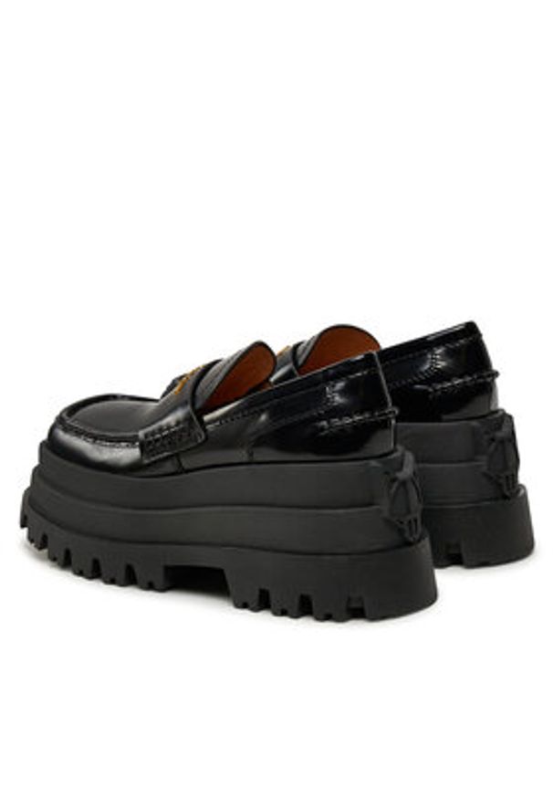 Naked Wolfe Loafersy Delusion Czarny. Kolor: czarny. Materiał: skóra