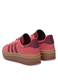 Adidas - adidas Sneakersy Gazelle Bold KI7213 Pomarańczowy. Kolor: pomarańczowy. Materiał: skóra, zamsz. Model: Adidas Gazelle #2