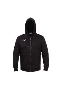 Bluza sportowa męska Puma B23620. Typ kołnierza: kaptur. Kolor: czarny, wielokolorowy, biały. Sport: piłka nożna #1