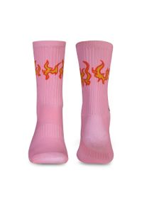 ELITEX TRAINING - Skarpety sportowe Elitex Training Pink Fire. Kolor: różowy. Sport: fitness #1