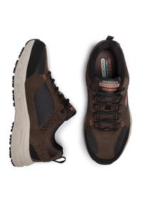skechers - Skechers Trekkingi Oak Canyon 51893/CHBK Brązowy. Kolor: brązowy. Materiał: materiał. Sport: turystyka piesza #7