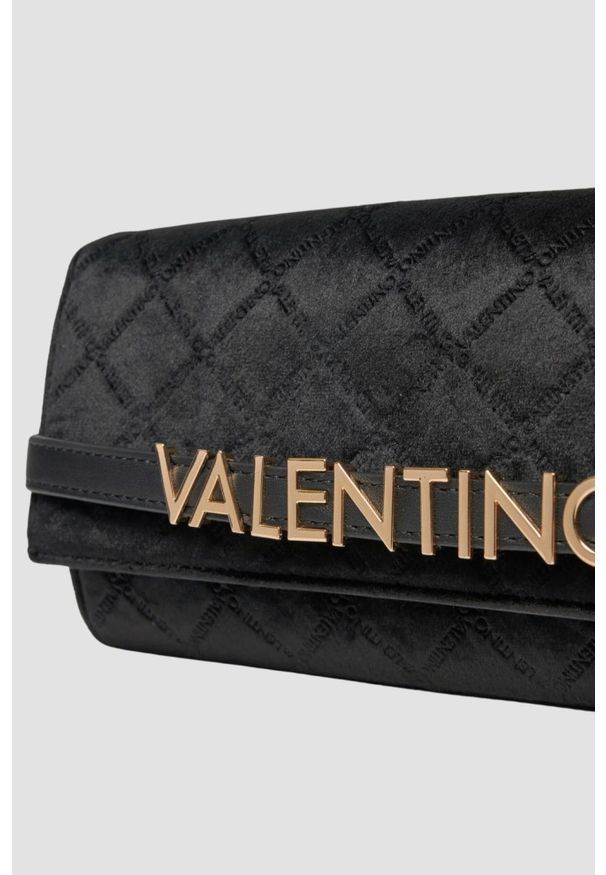 Valentino by Mario Valentino - VALENTINO Czarna torebka damska Life Pochette. Kolor: czarny