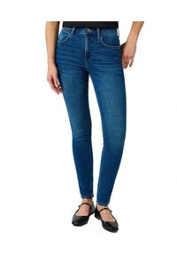 Wrangler - DAMSKIE SPODNIE WRANGLER HIGH SKINNY VINTAGE WORN 112355297. Styl: vintage #1