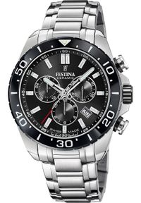 Zegarek Festina Zegarek męski Festina F20042-4 srebrny. Kolor: srebrny #1