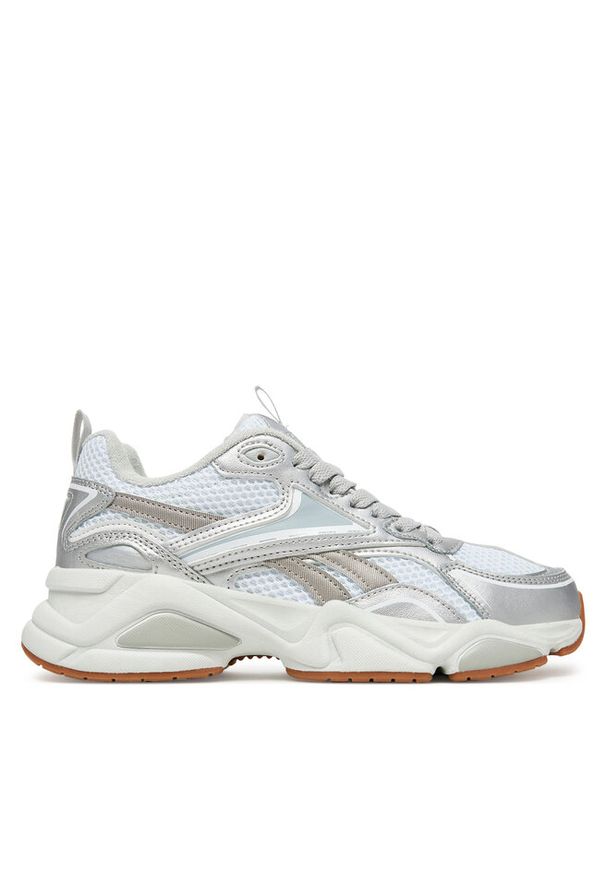 Sneakersy Reebok. Kolor: srebrny