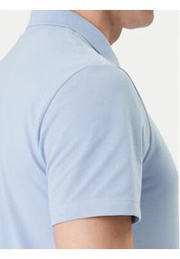 Lacoste Polo DH5522 Błękitny Regular Fit. Typ kołnierza: polo. Kolor: niebieski. Materiał: bawełna #3