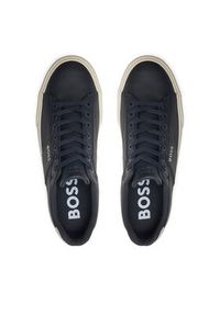 BOSS - Boss Sneakersy Aiden Tenn Flpp 50517289 Granatowy. Kolor: niebieski