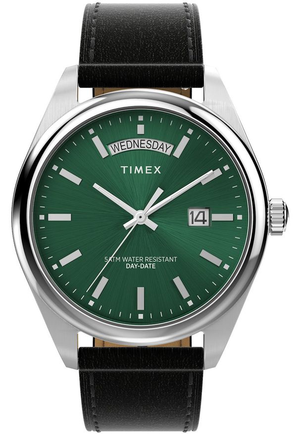 Zegarek Timex Zegarek TW2W57300 męski z datownikiem.