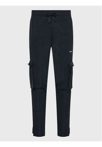 Night Addict Spodnie dresowe MTR-NAAPOLLO Czarny Regular Fit. Kolor: czarny. Materiał: syntetyk #1