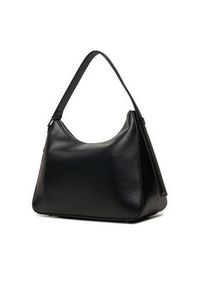 Calvin Klein Torebka Ck Sense Medium Shoulder Bag K60K612770 Czarny. Kolor: czarny. Materiał: skórzane