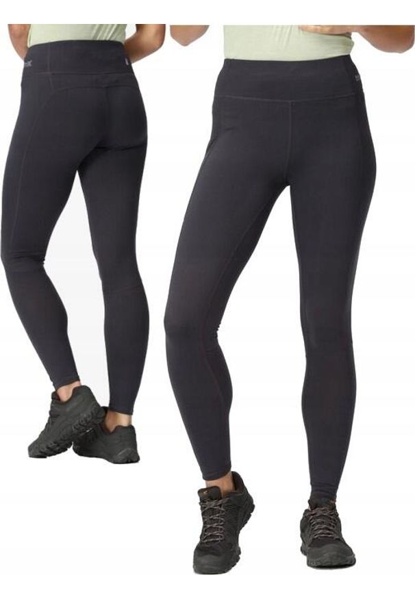 Legginsy sportowe dla kobiet Regatta RWJ260R. Kolor: czarny
